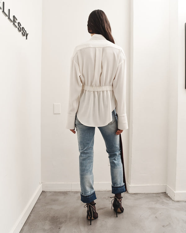Hellessy Reva Blouse Ivory