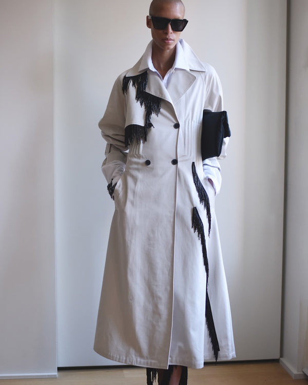 hellessy Ronan Trench Oyster Water