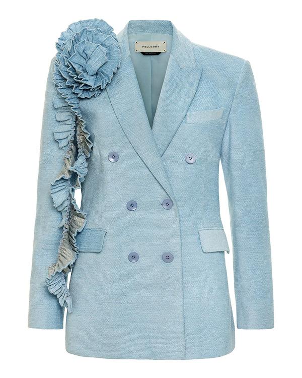 hellessy Santi Blazer Ice Blue