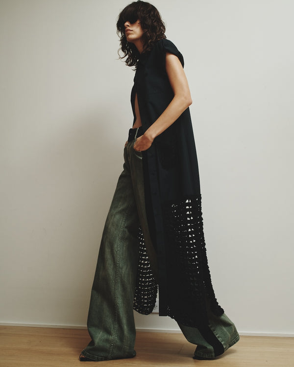Hellessy Sidney Shirt Dress Black