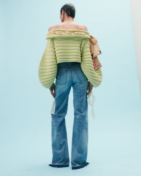 Hellessy Tanner Cargo Jeans Ecru