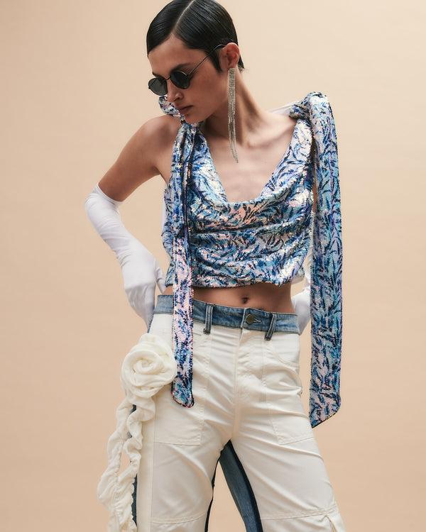 hellessy Tanner Cargo Jeans Ecru