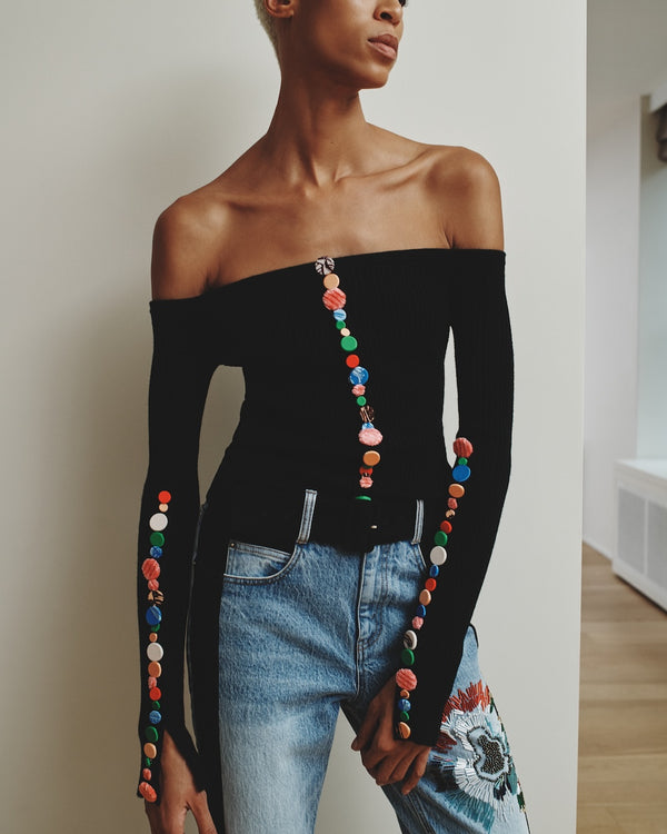 Hellessy Tashoku Knit Black