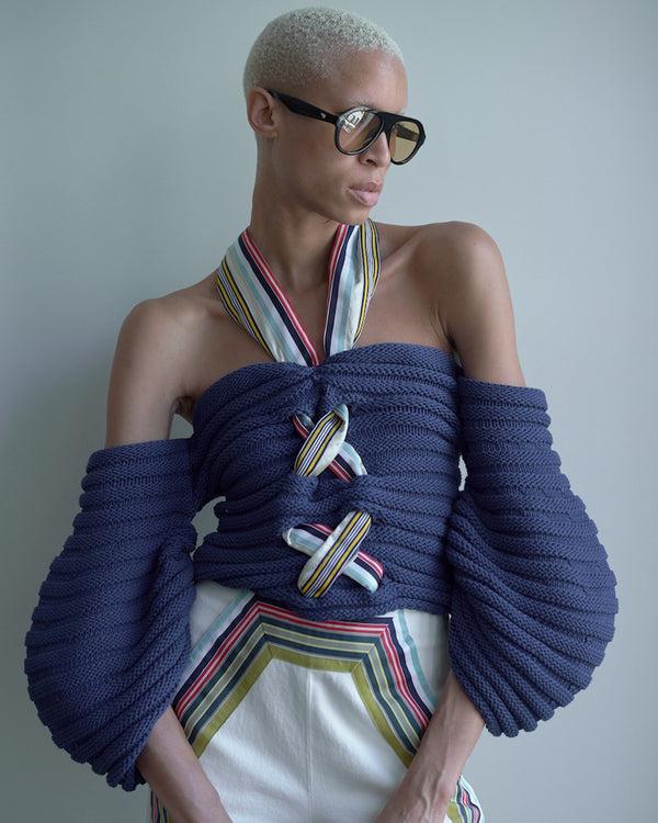 Hellessy Veronica Knit Captain Blue