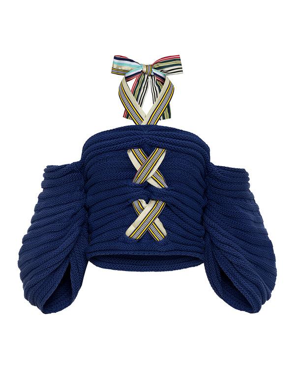 hellessy Veronica Knit Captain Blue