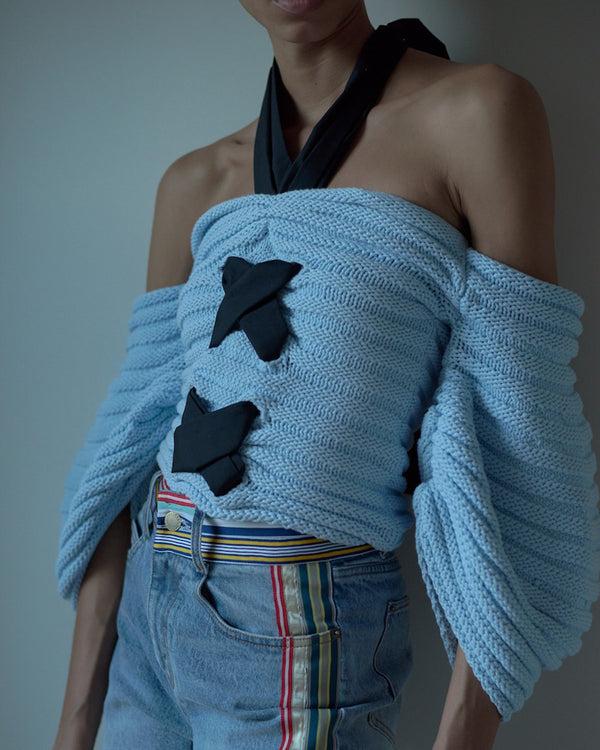 Hellessy Veronica Knit Sky Blue