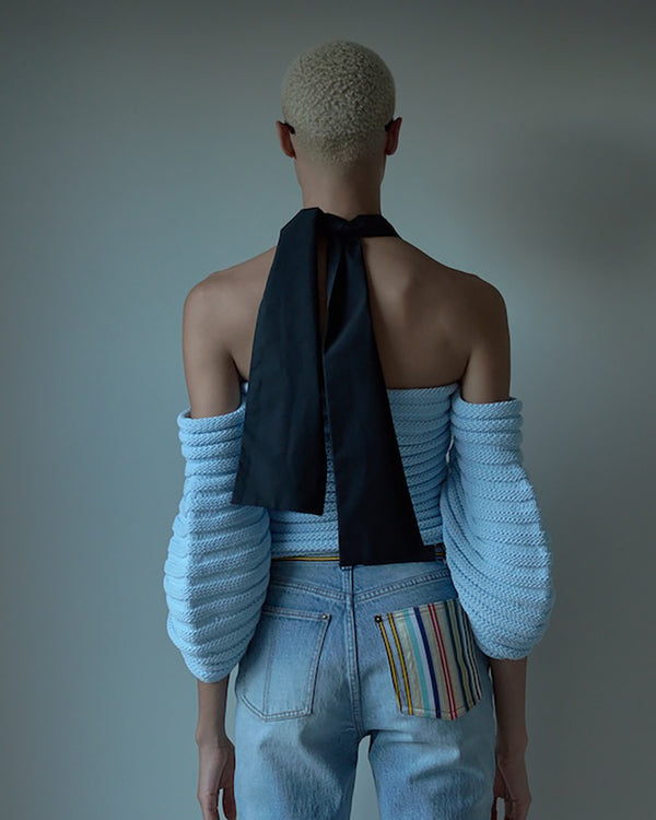 Hellessy Veronica Knit Sky Blue