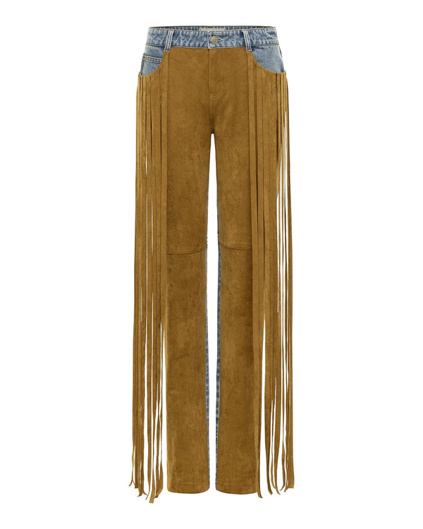 hellessy Wayne Jeans Medium Wash and Gold