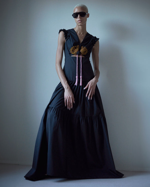 hellessy Ying Yang Dress Black