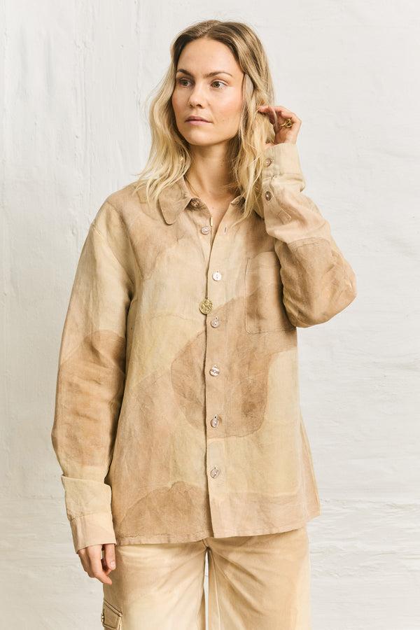 Helmstedt ALETA LONGSLEEVE SHIRT - Beige