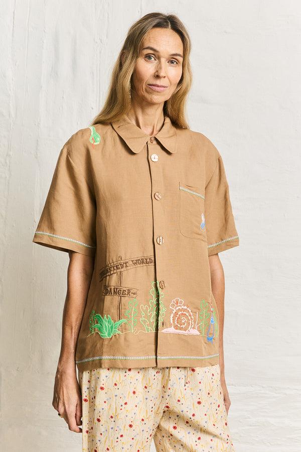 helmstedt ALETA SHIRT - Beige
