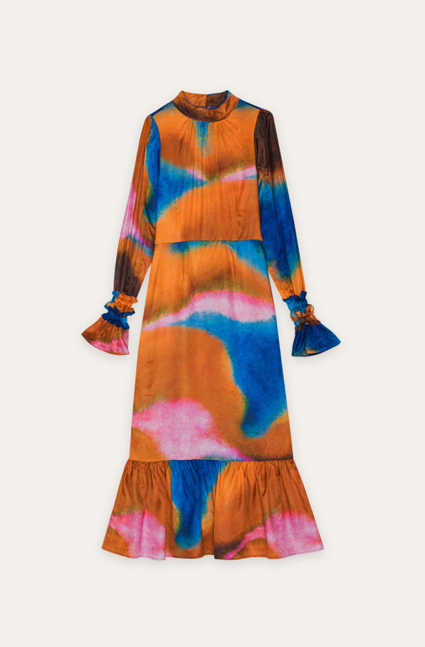 helmstedt ALINA DRESS - Blue Moss