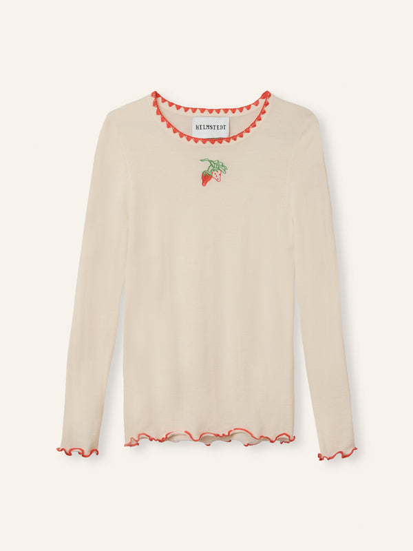 Helmstedt Andrea Longsleeve T-shirt - Buttercream