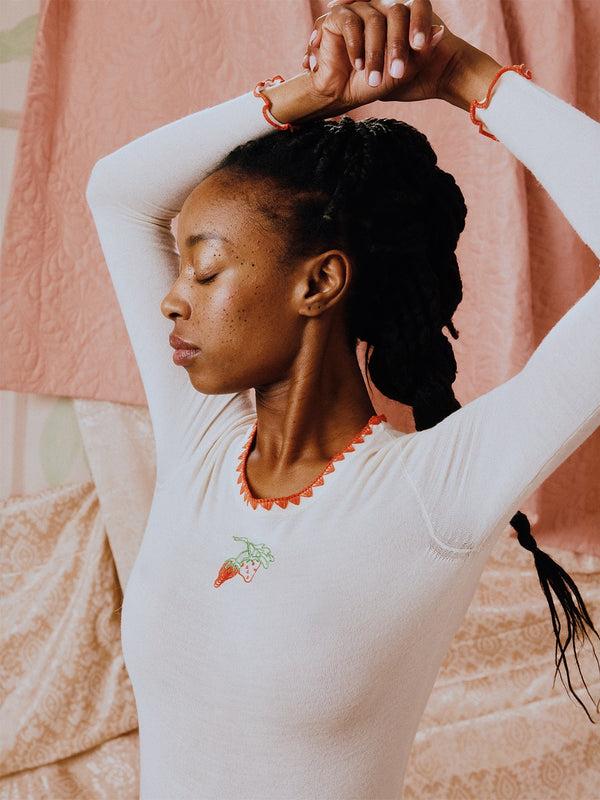 helmstedt Andrea Longsleeve T-shirt - Buttercream