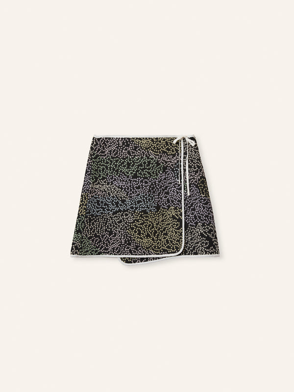 Helmstedt Ella Mini Skirt - Black Beauty