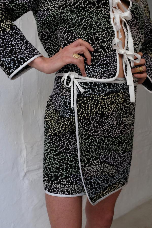 Helmstedt Ella Mini Skirt - Black Beauty