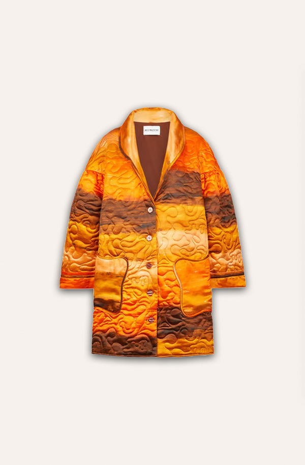 Helmstedt EMILIE JACKET - Orange Stripes