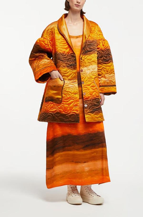 Helmstedt EMILIE JACKET - Orange Stripes