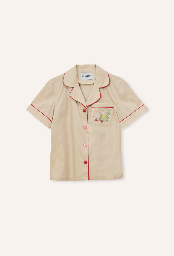 Helmstedt FIONA SHIRT - Light Beige