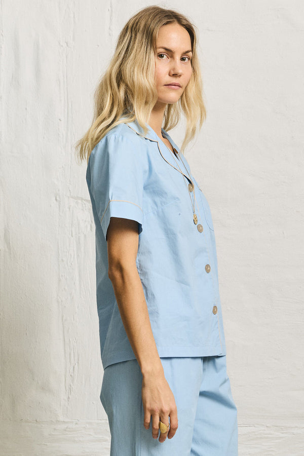 Helmstedt FIONA SHIRT - Light Blue
