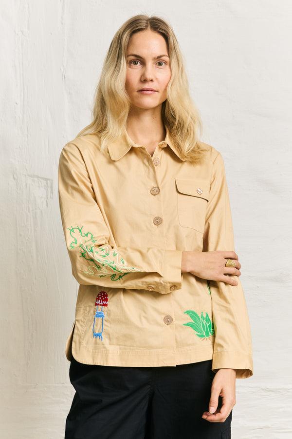 helmstedt KARLA SHIRT - Brown