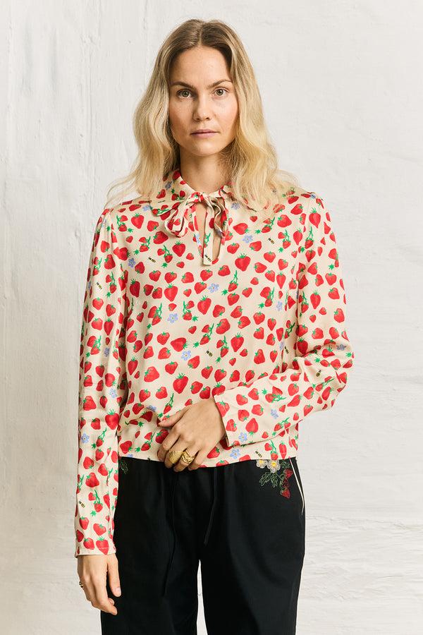 Helmstedt LAURA BLOUSE - Strawberry