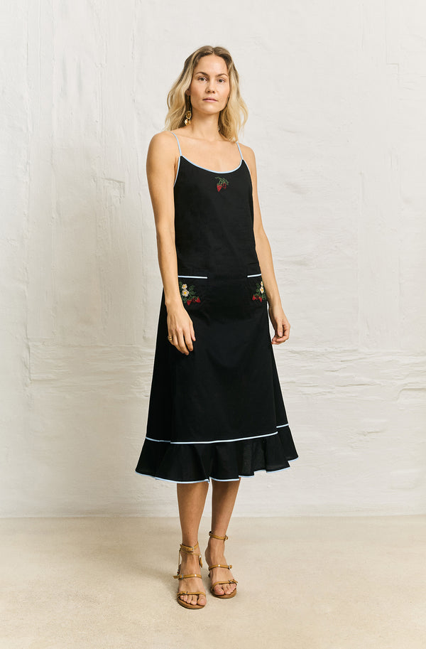 helmstedt LUNA DRESS - Black