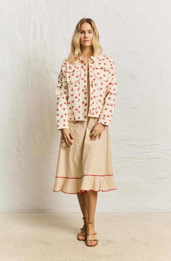 Helmstedt LUNA DRESS - Light Beige