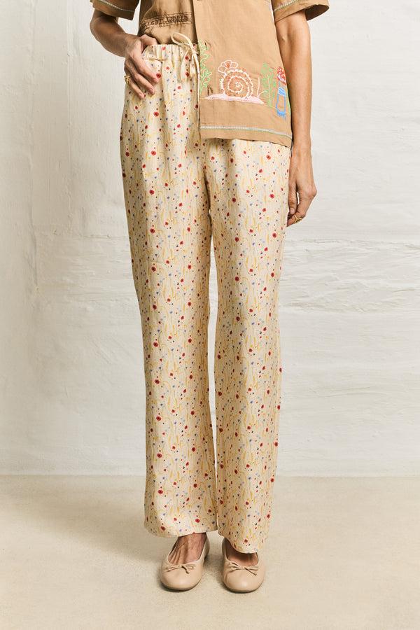 Helmstedt MINA PANTS - Cornflower