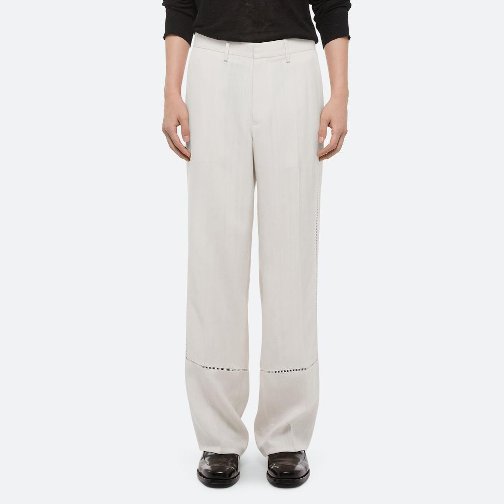 Helmut Lang Border Carpenter Trousers Antique White