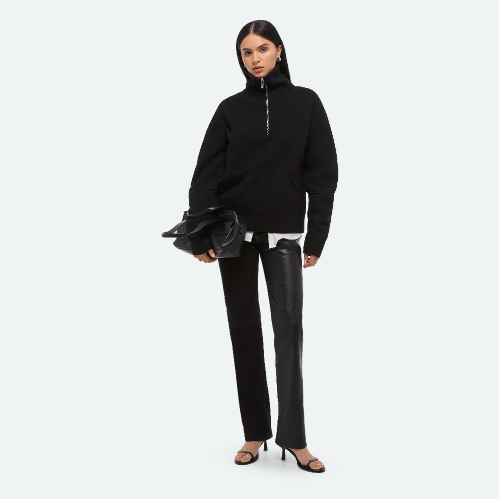 helmut lang Apex Quarter-Zip Sweater black