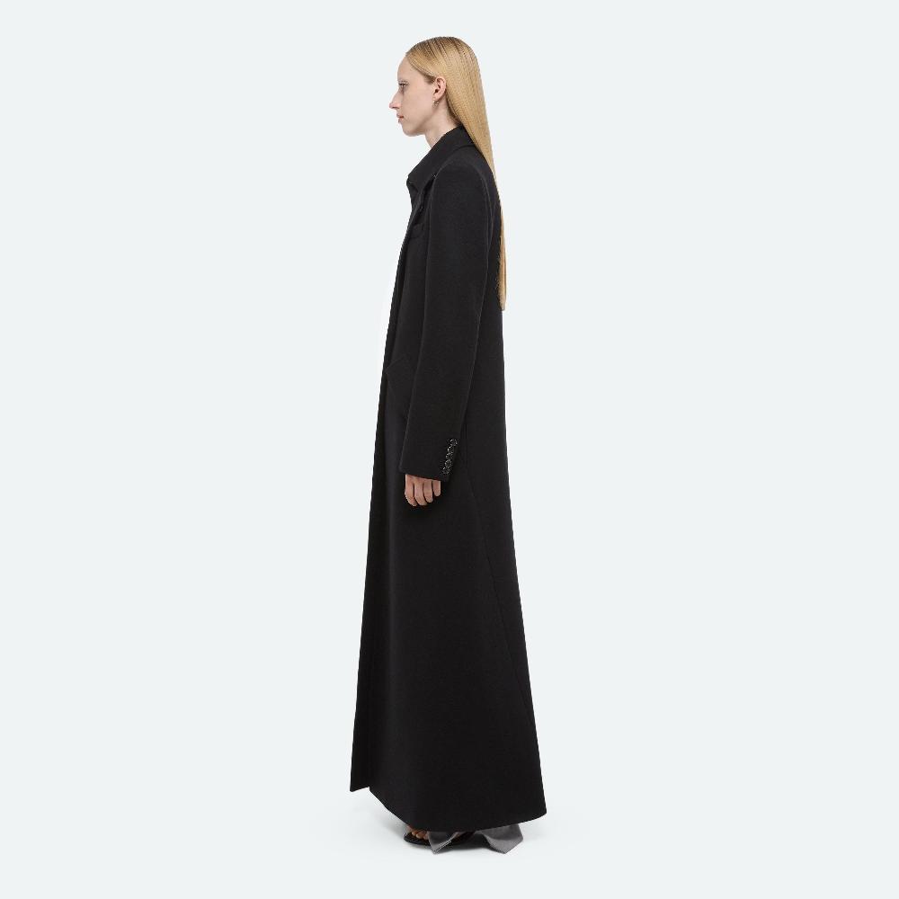 Helmut Lang Apex Sculpted Coat Black