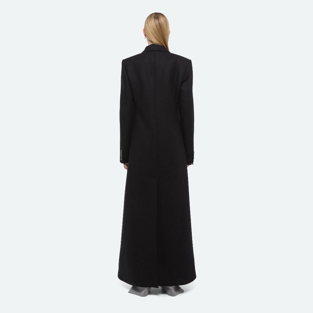 Helmut Lang Apex Sculpted Coat Black