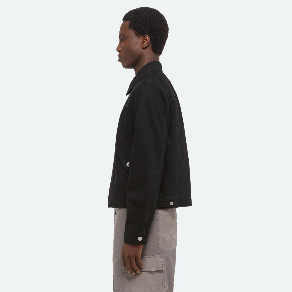 Helmut Lang Apex Trucker Jacket Rinsed Black
