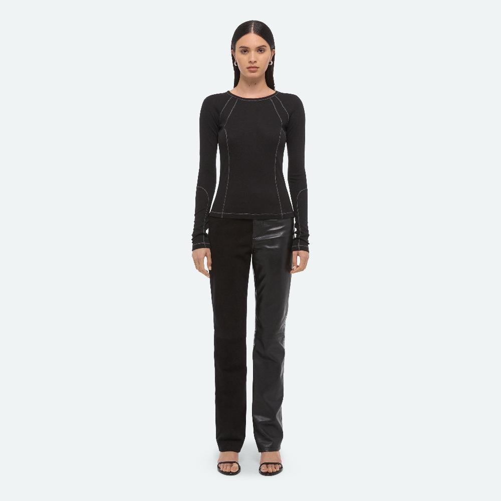Helmut Lang BMX Raglan Top Black