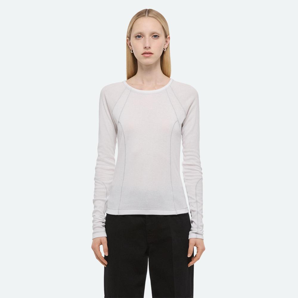 Helmut Lang BMX Raglan Top Optic White
