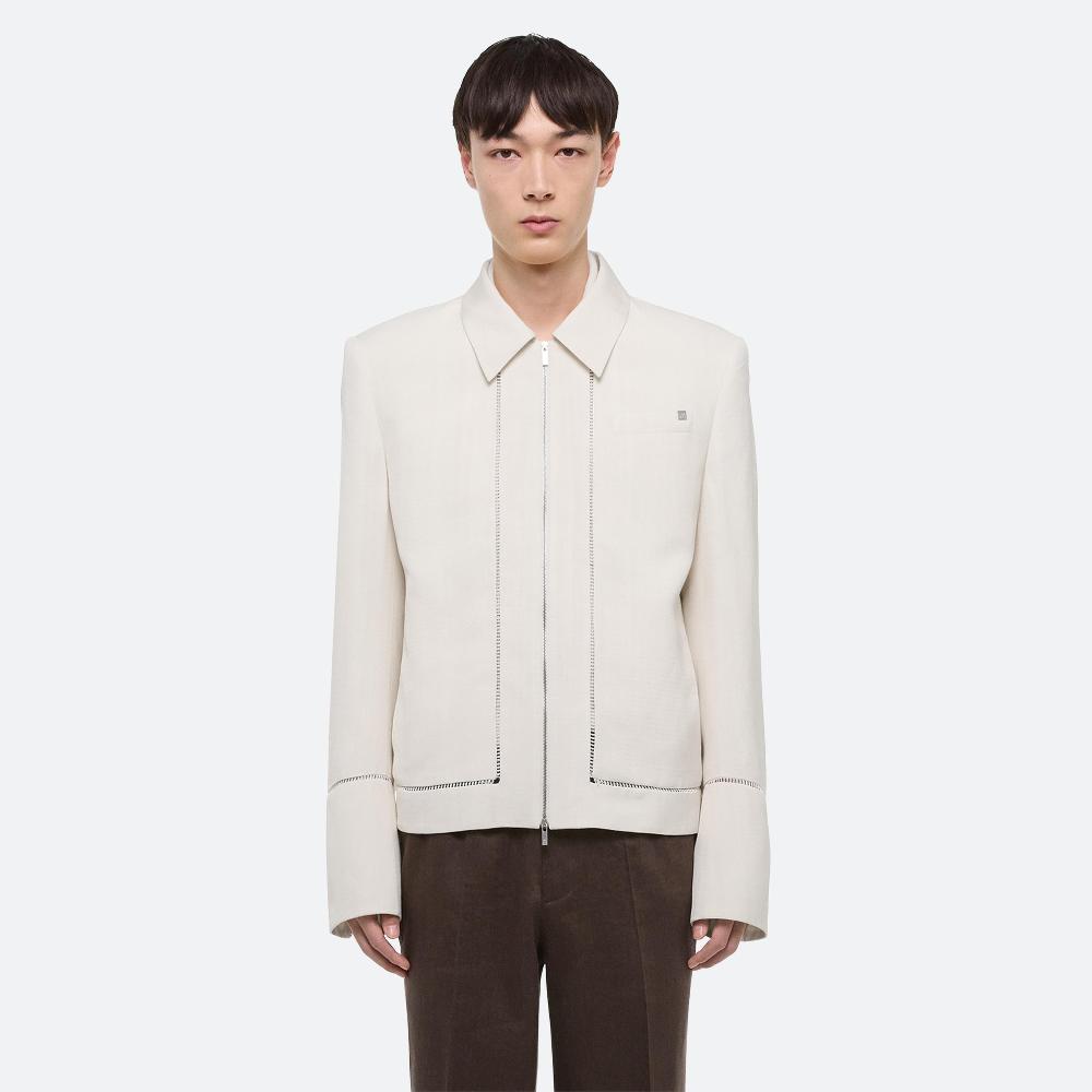Helmut Lang Border Jacket Antique White