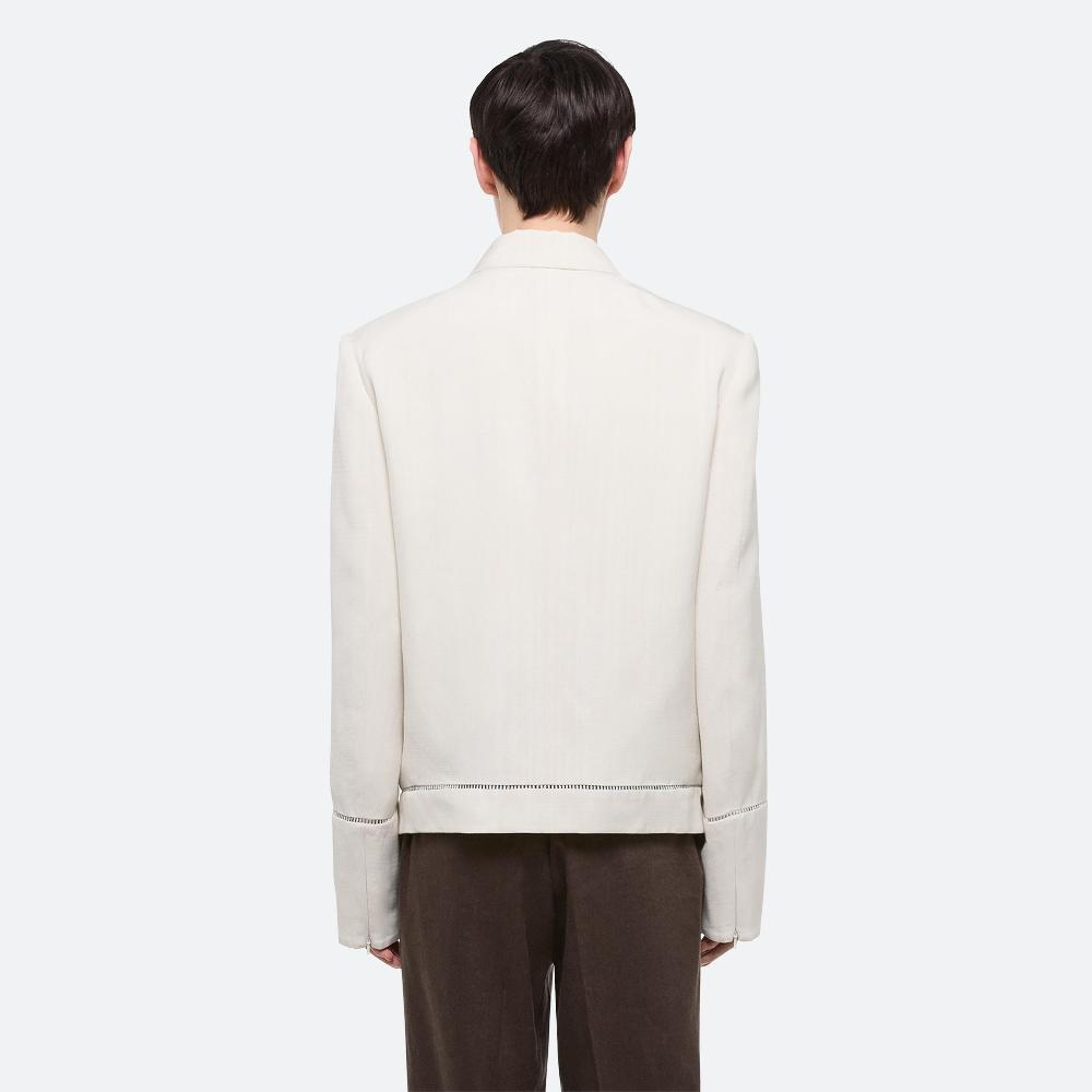 Helmut Lang Border Jacket Antique White