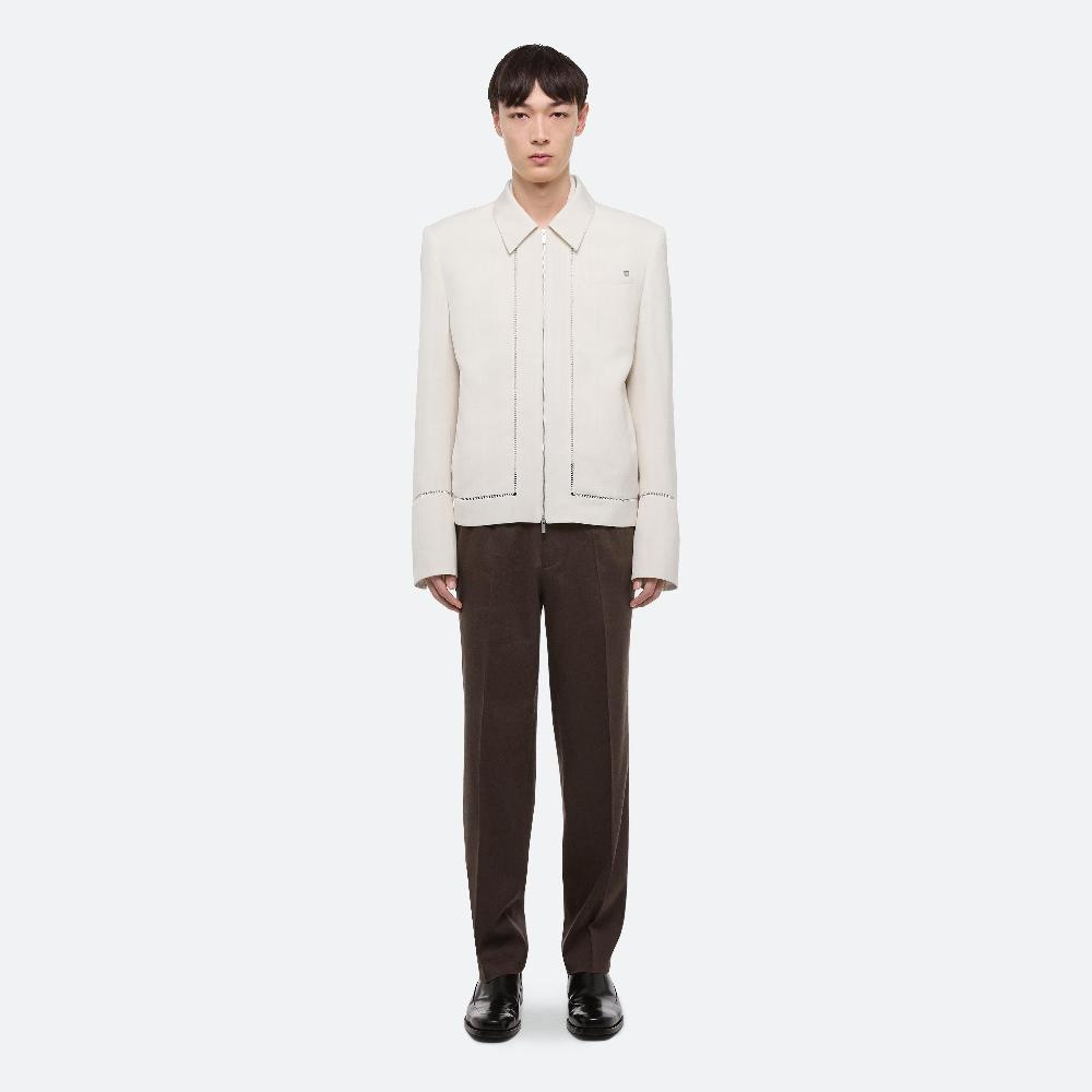 helmut lang Border Jacket antique white