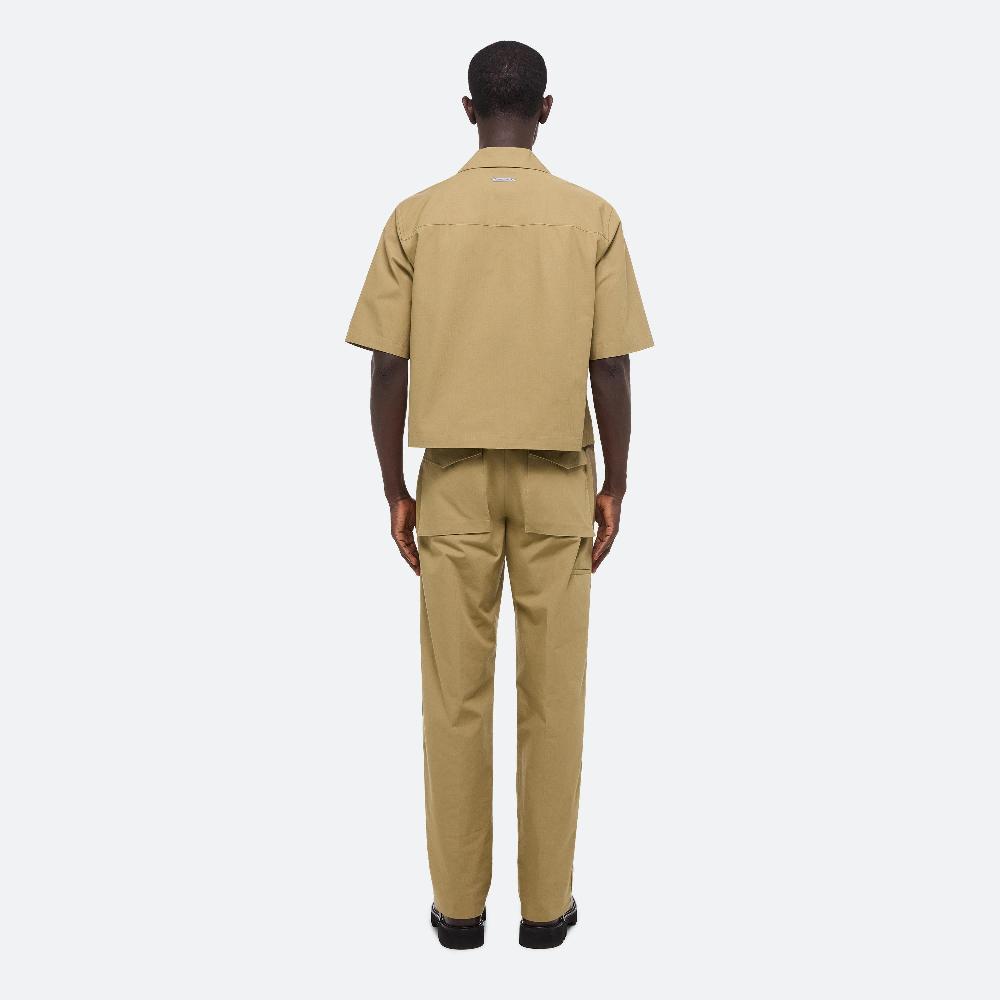 Helmut Lang Boxy Field Shirt Warm Khaki