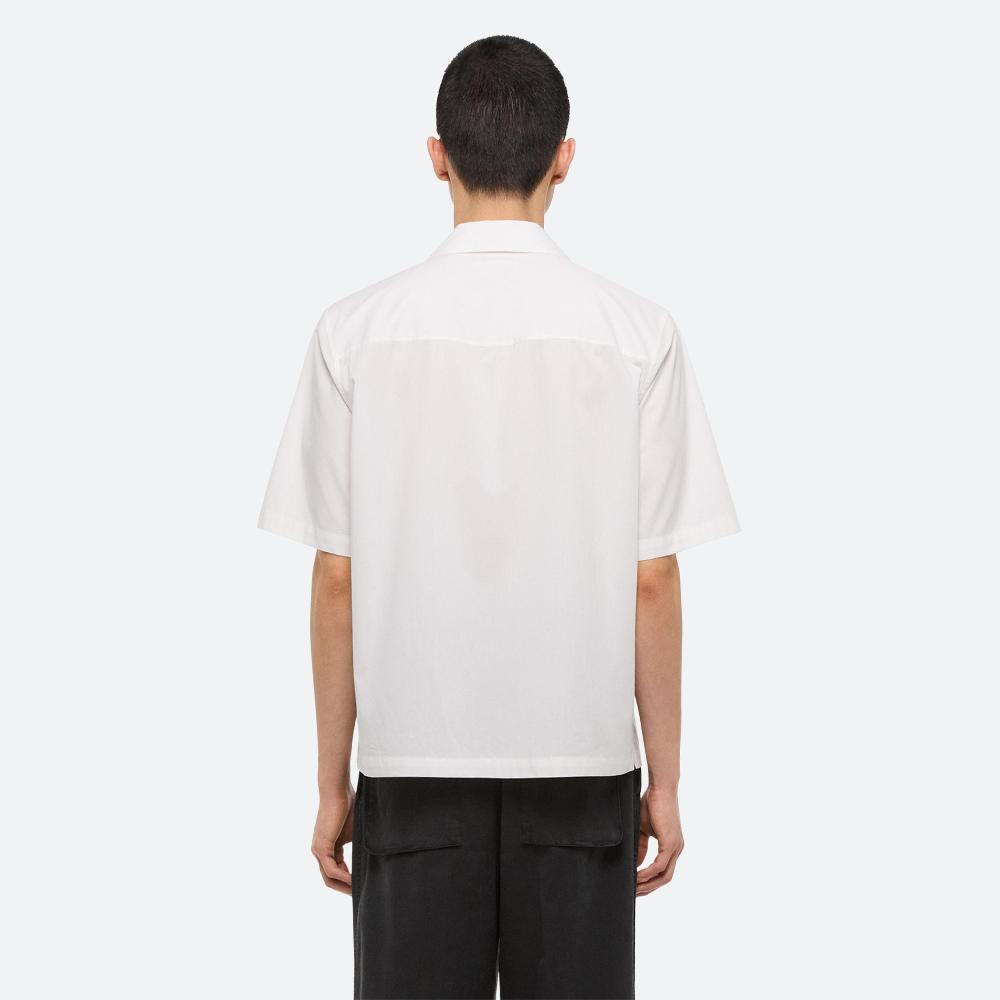 Helmut Lang Boxy Poplin Shirt White