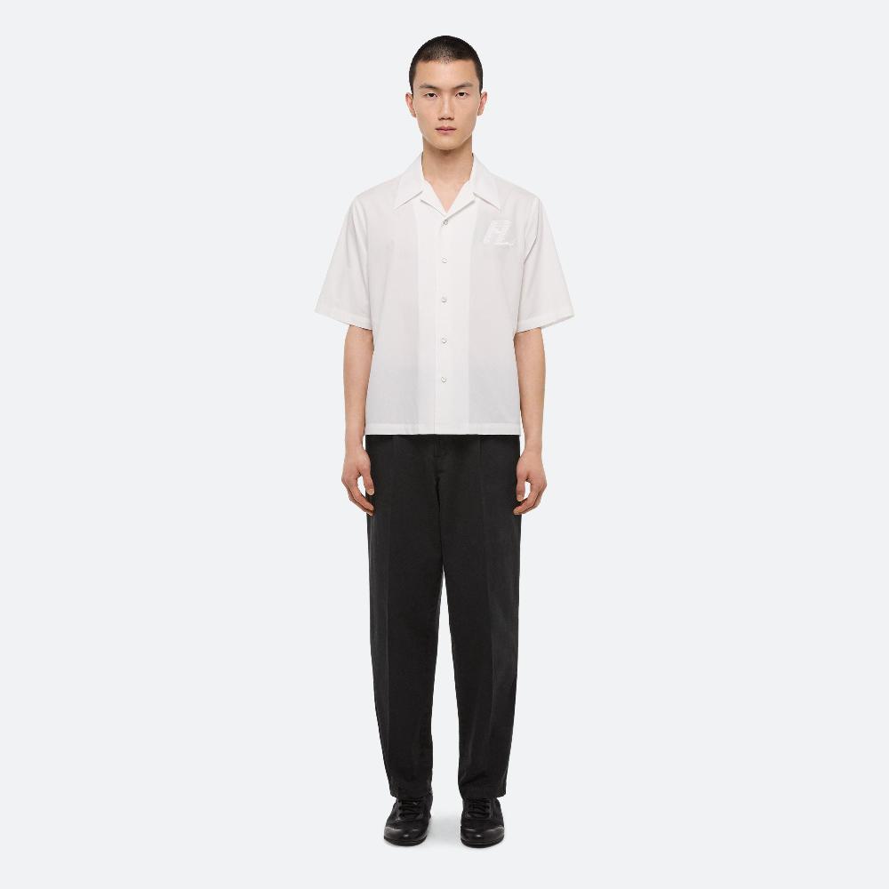 helmut lang Boxy Poplin Shirt white