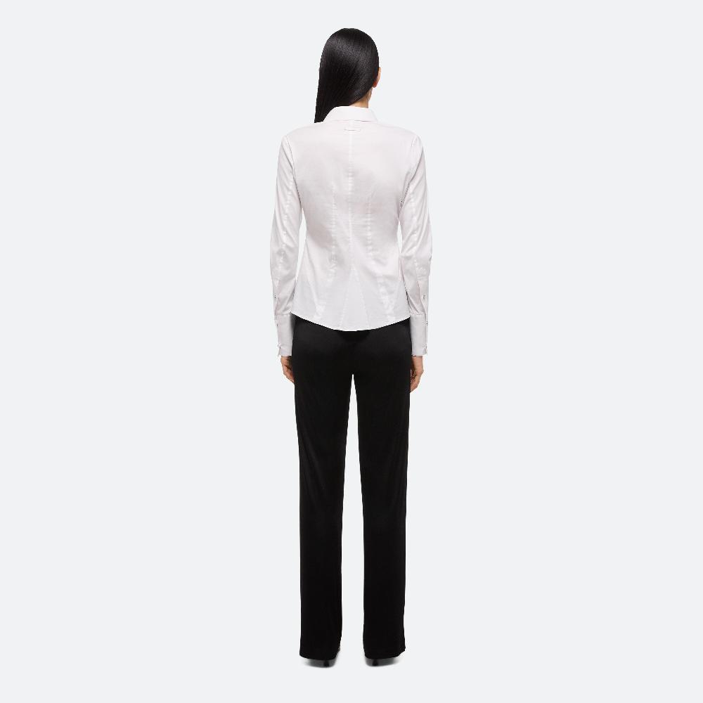 Helmut Lang Bustier Shirt White