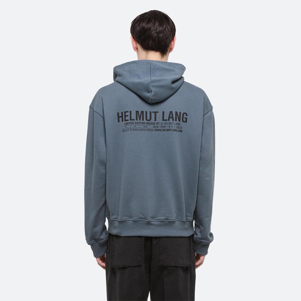 Helmut Lang Capsule Hoodie Slate Blue
