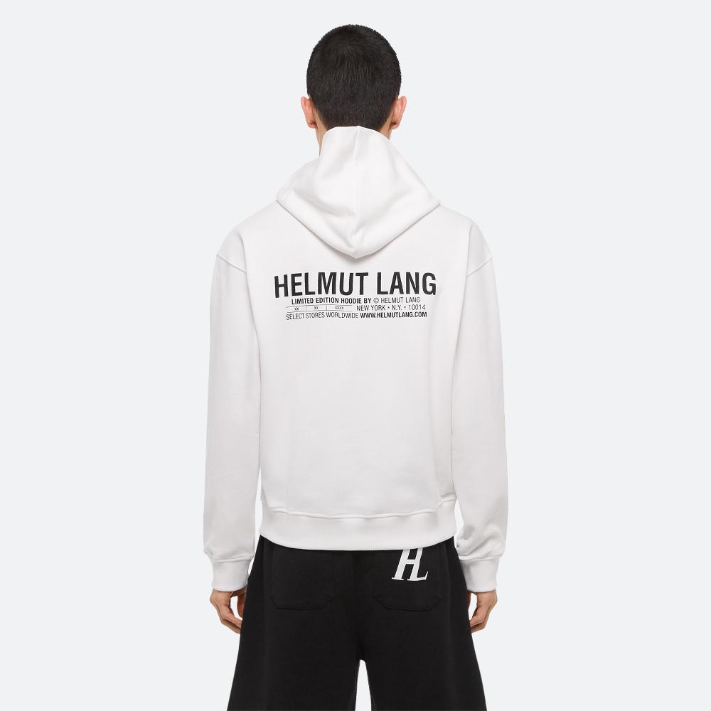 Helmut Lang Capsule Hoodie White