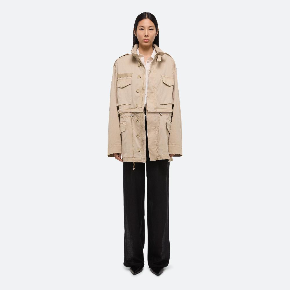 Helmut Lang Convertible Field Jacket Desert Sand