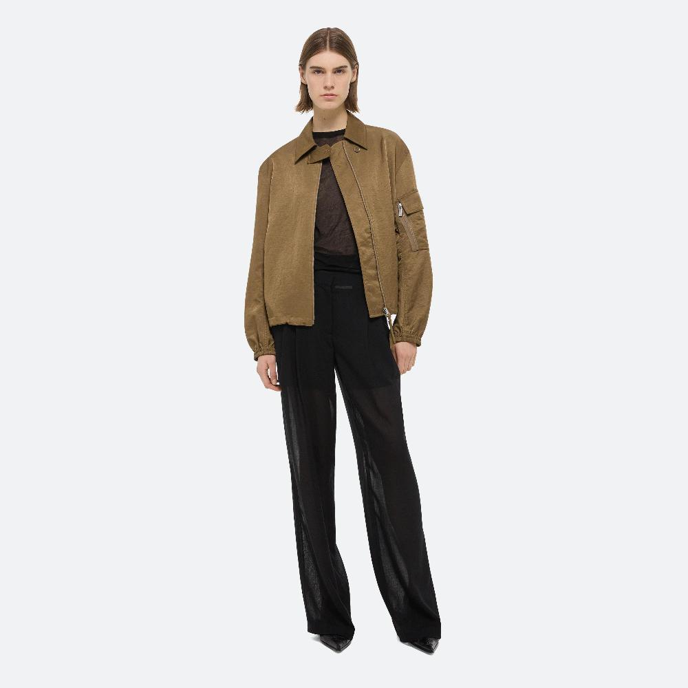 helmut lang Creased MA1 Bomber cognac