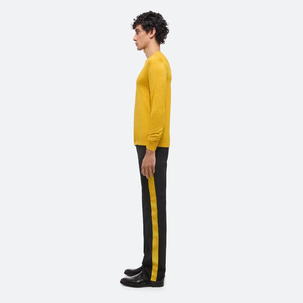 Helmut Lang Curved Sleeve Sweater Taxi Yellow