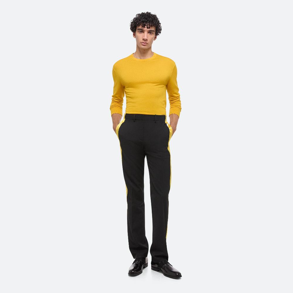helmut lang Curved Sleeve Sweater taxi yellow