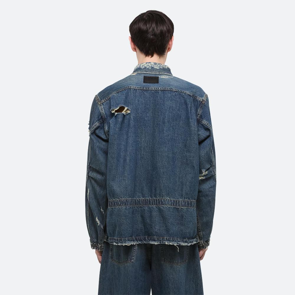 Helmut Lang Denim Uniform Shirt Tinted Vintage